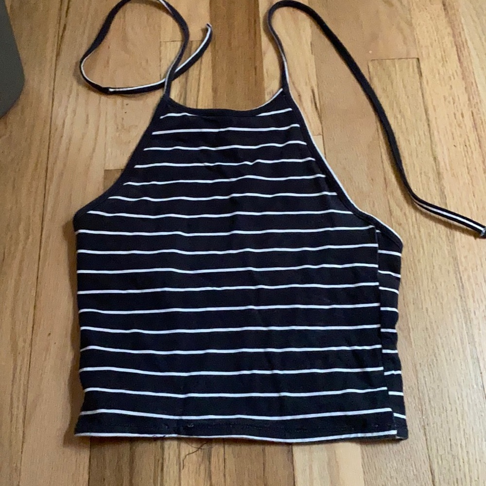 Reversible halter top